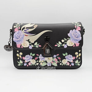 Loungefly Disney The Nightmare Before Christmas Floral Zero Crossbody Bag New